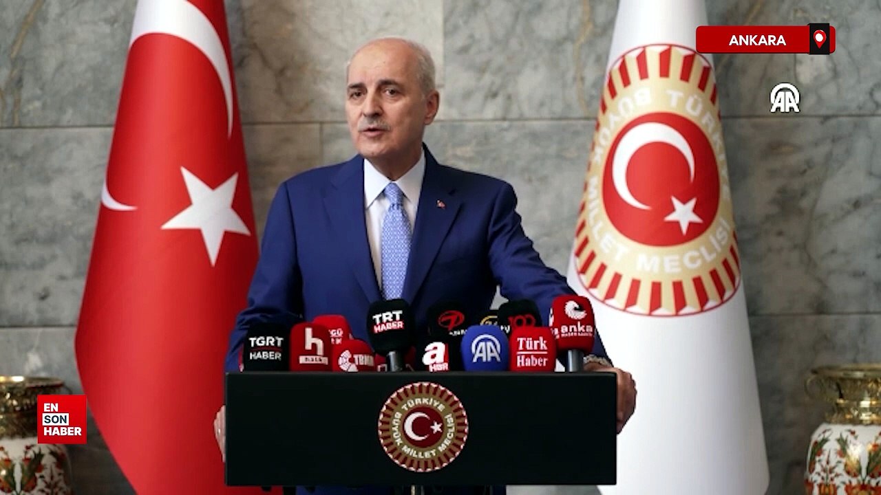 TBMM Başkanı Kurtulmuş: Geçici ve müstakil bir yasa olacaktır