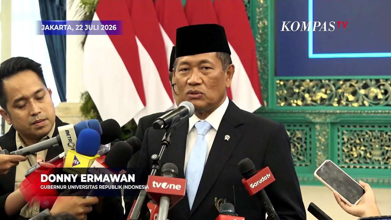 Prabowo Lantik Donny Ermawan Jadi Gubernur Universitas Republik Indonesia