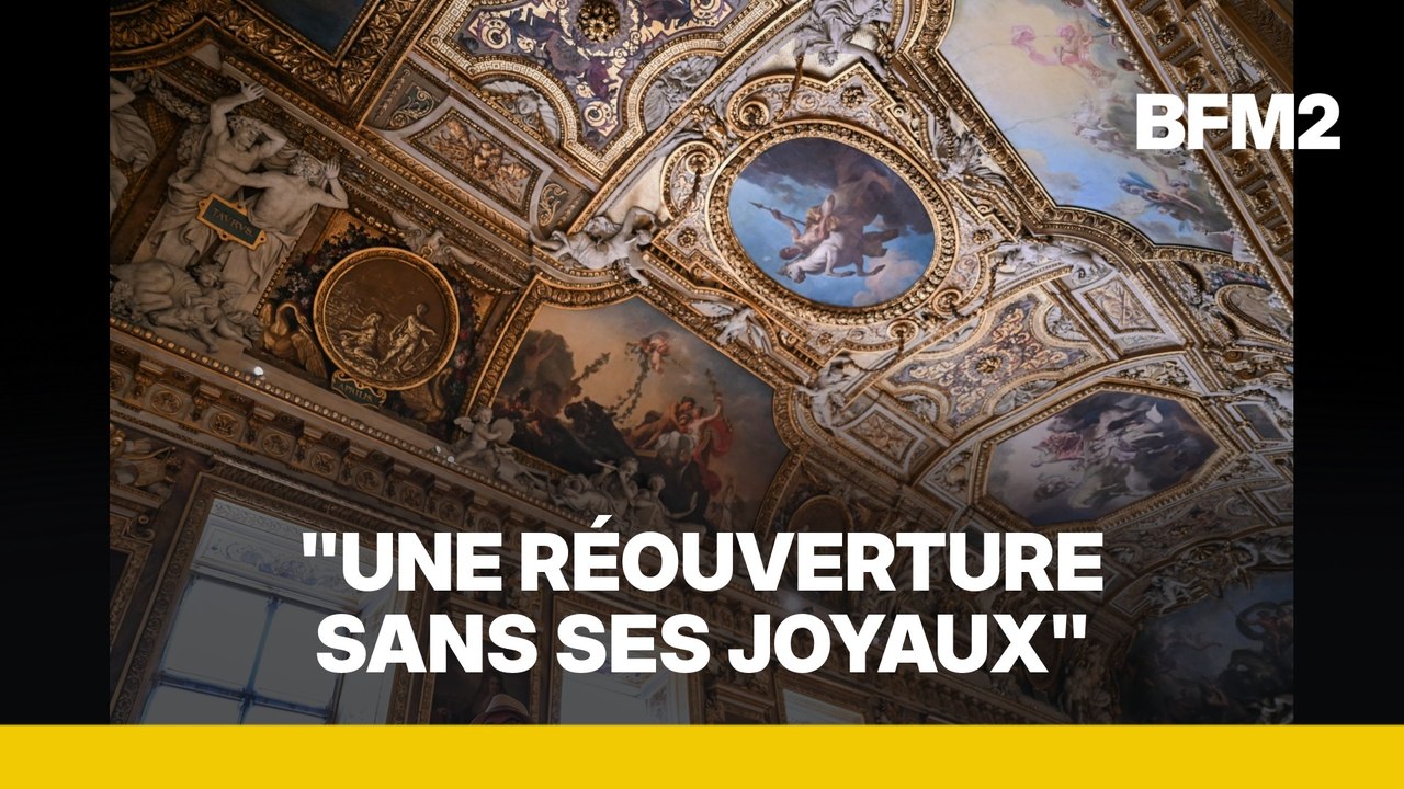 Louvre: on a assisté à la réouverture de la galerie d'Apollon, neuf mois après le cambriolage