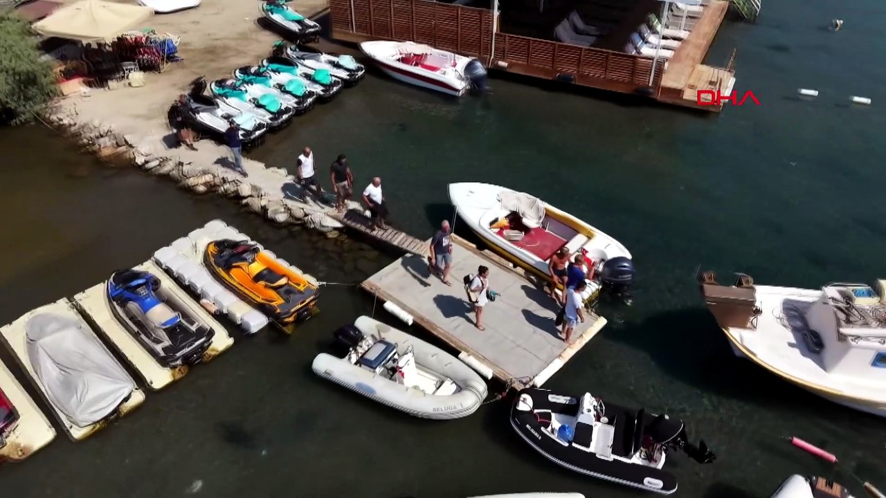 Bodrum’da denizden 650 kilogram çöp çıktı