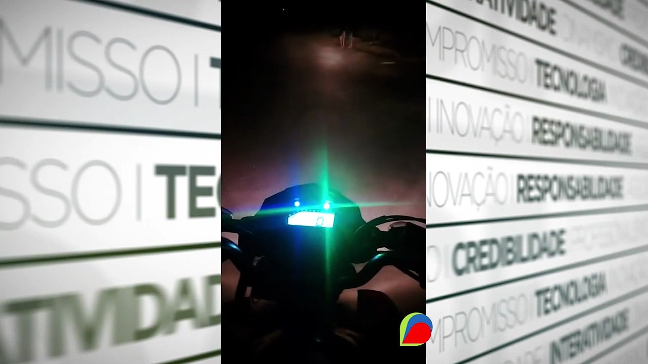 vídeo de visagem gravado na Avenida da Liberdade, em Belém, viralizou.