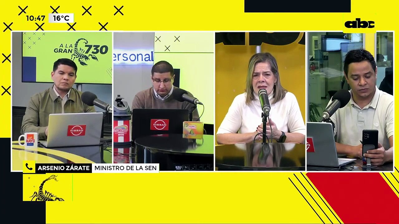 ¡CAOS CON APENAS GOTAS! El ministro Arsenio Zárate advierte que los arroyos están llenos de basura