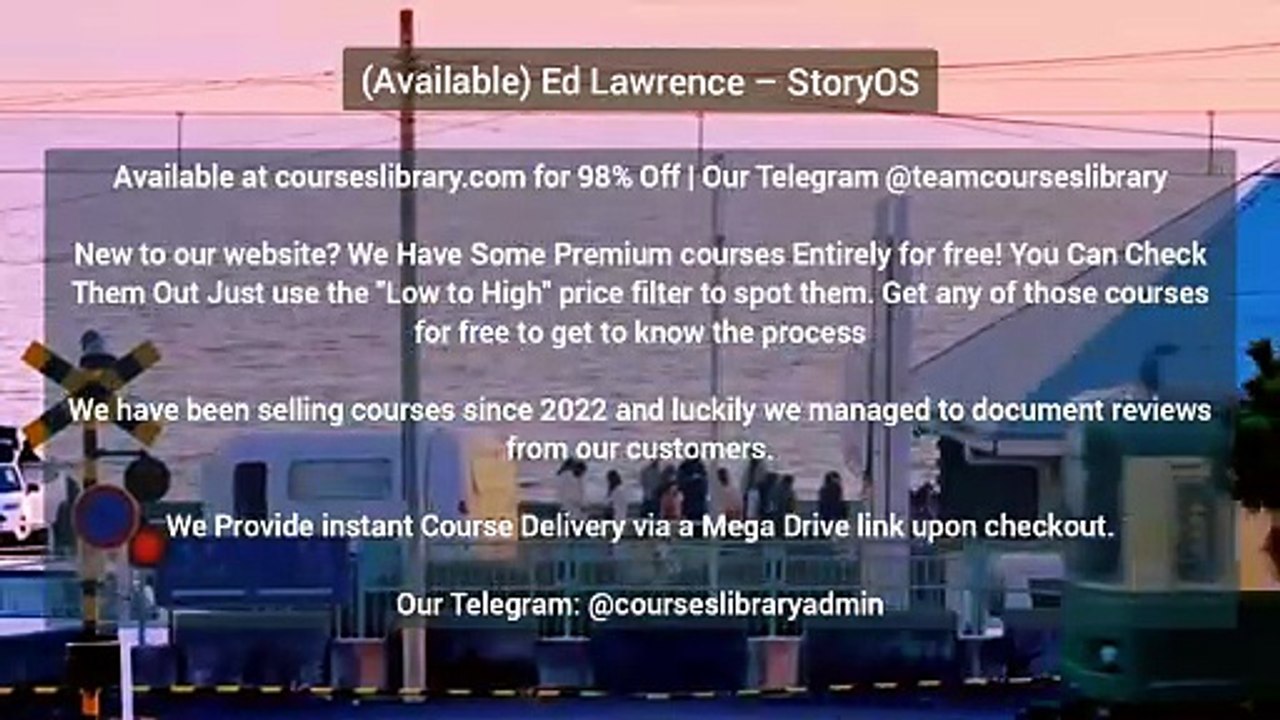 (Available) Ed Lawrence – StoryOS