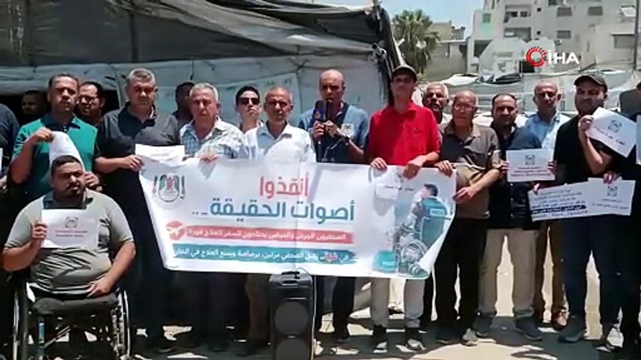 Filistinli gazetecilerden "tedavi için çıkış izni" çağrısı