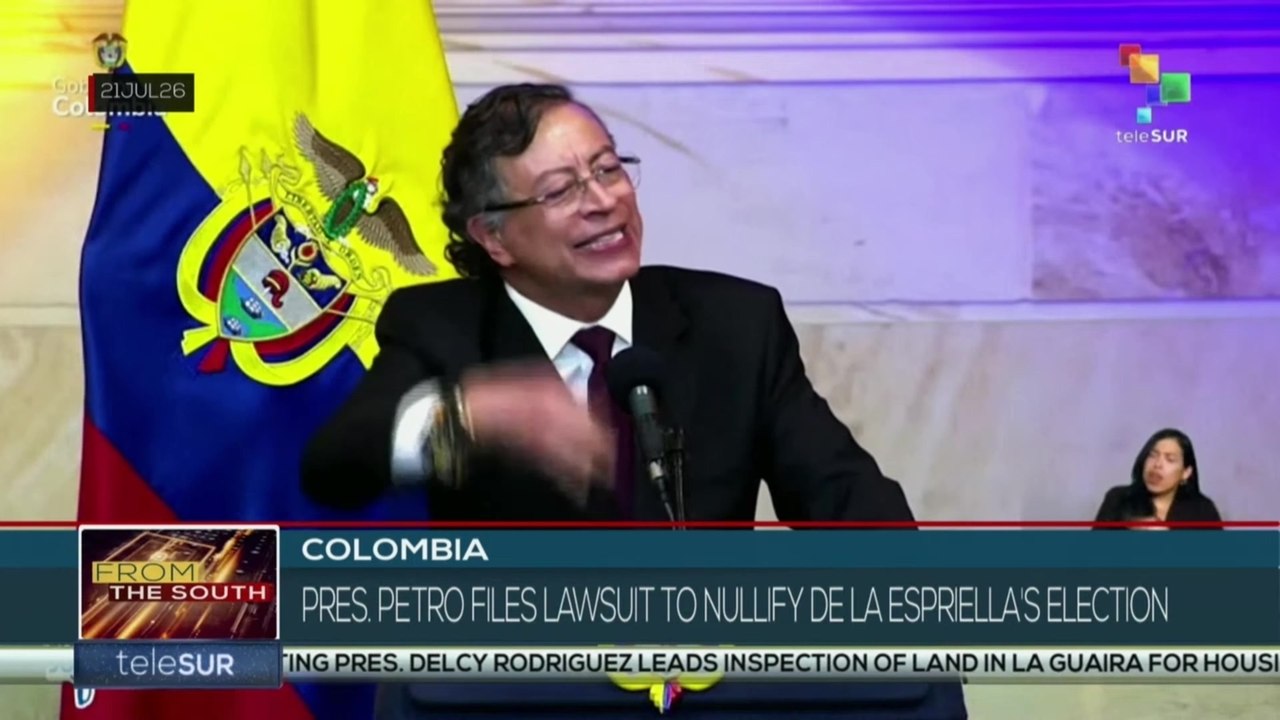 Colombia | Pres. Petro files lawsuit to nullify De la Espriella's election