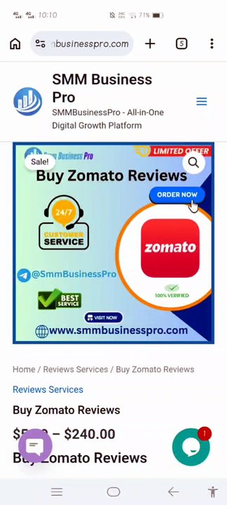 zomato review
