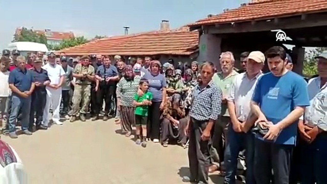 Tekirdağ'da vefat eden Kıbrıs gazisi son yolculuğuna uğurlandı