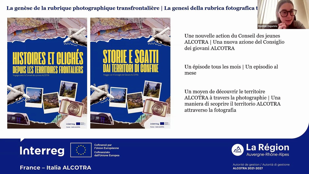 [WEBINAIRE] Le Conseil des jeunes présente la rubrique photographique transfrontalière