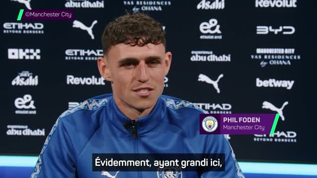 Man City - Foden après sa prolongation : C'est un rêve qui se réalise