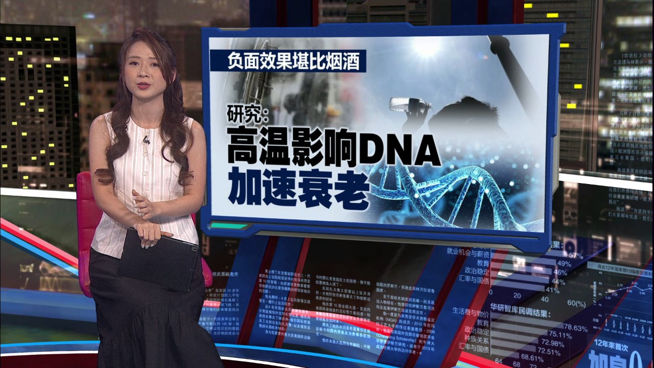 负面效果堪比烟酒   研究：高温影响DNA加速衰老