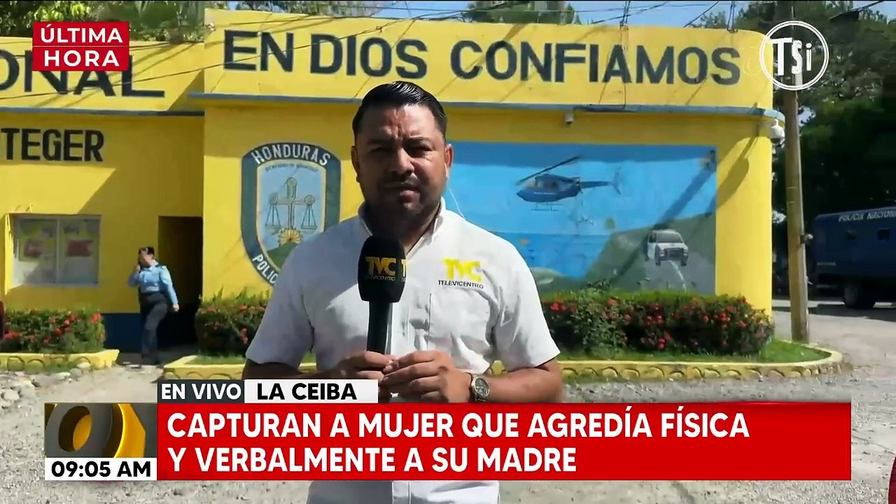 Capturan a mujer captada maltratando a su madre en La Ceiba