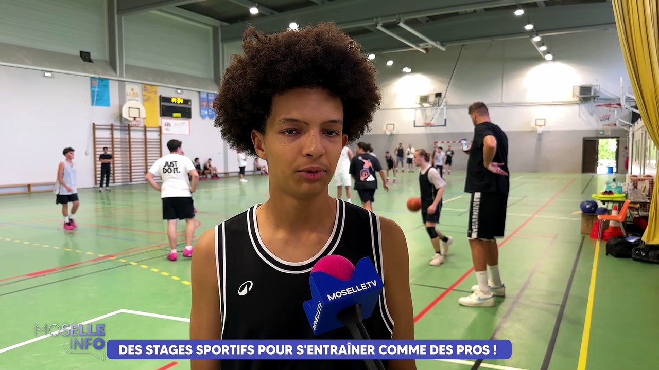 En Moselle, les stages sportifs permettent aux jeunes de progresser et profiter pendant les vacances