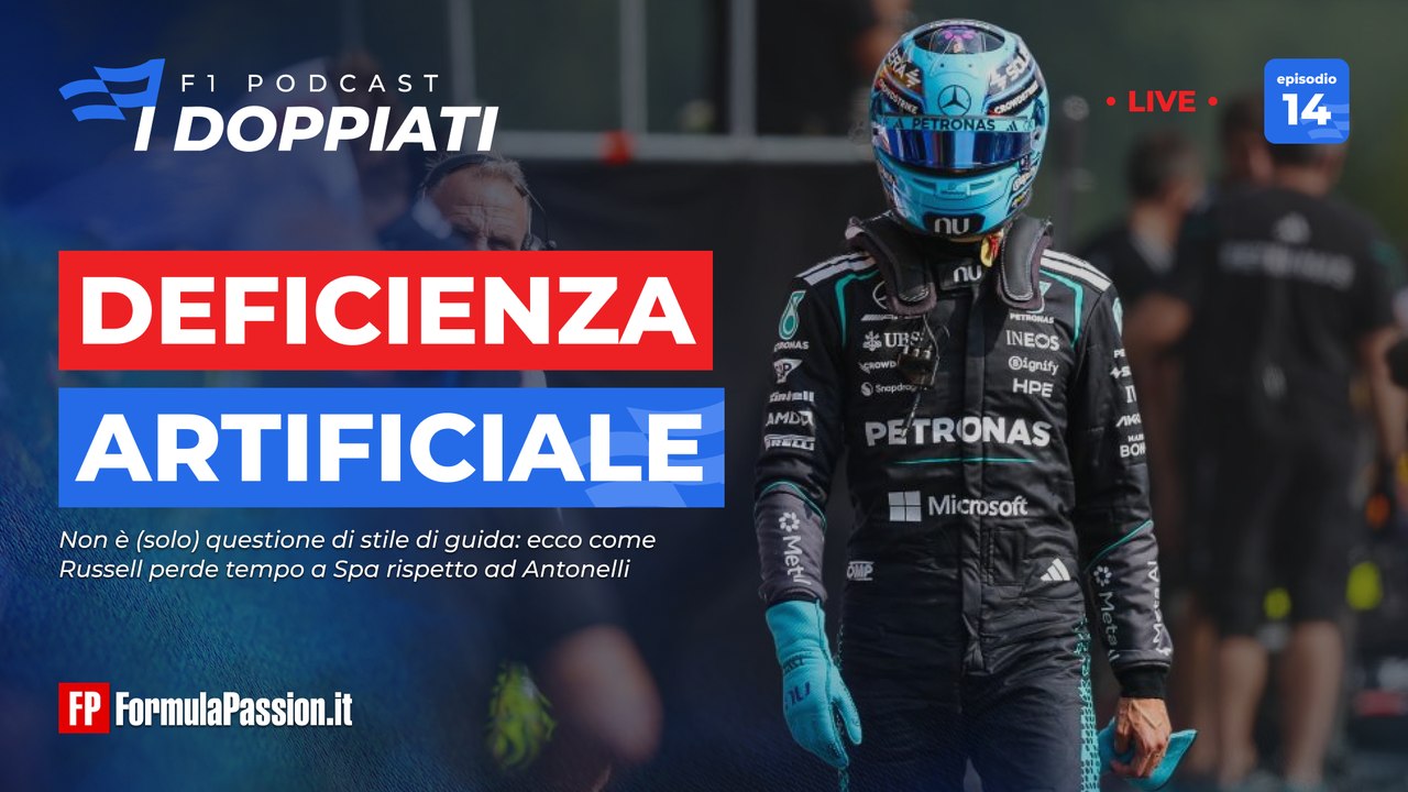 RUSSELL vs ANTONELLI: non è (SOLO) STILE DI GUIDA | I Doppiati F1 Podcast
