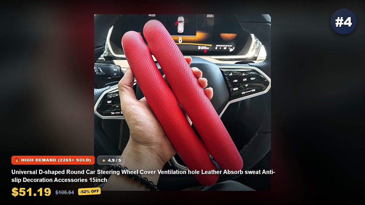 Cheap & Best Steering Wheel Cover For Car Unboxing & Review - Universal Truck Heavy Car Duty Anti Slip Steering Wheel Co...