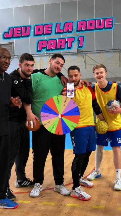 Jeu de la roue 🎰 Part 1 ! #Handball #Hand #Mystery #Challenge #Fun