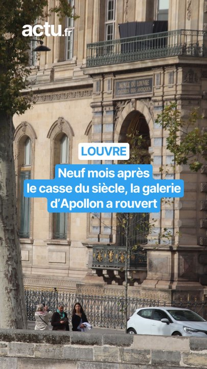 Réouverture galerie Apollon Louvre