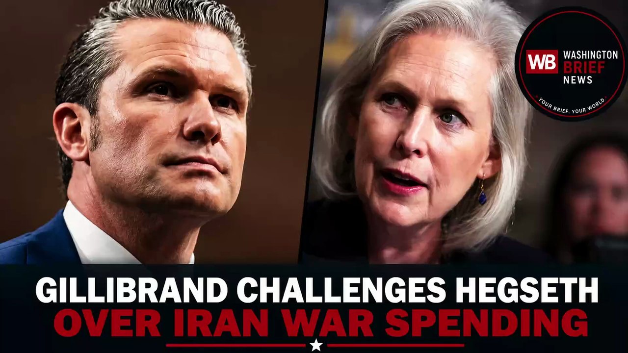 SENATOR GILLIBRAND CLASHES WITH PENTAGON OFFICIALS OVER IRAN WAR FUNDING, SNAP CUTS & RISING COSTS