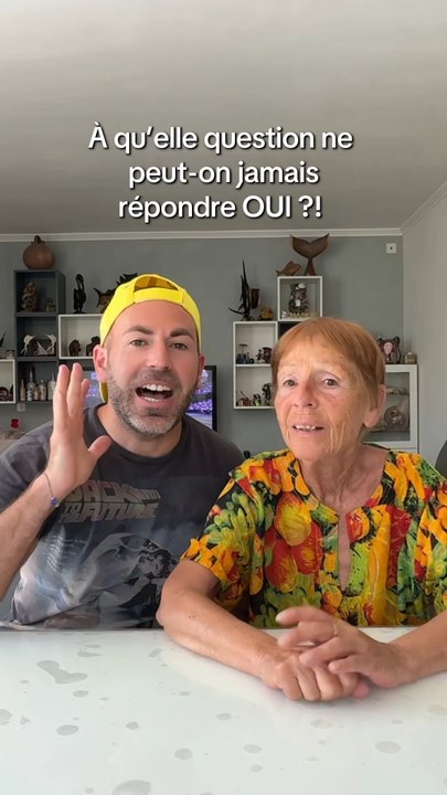 À QUELLE QUESTION NE PEUT-ON JAMAIS RÉPONDRE OUI 🤷🏻‍♂️