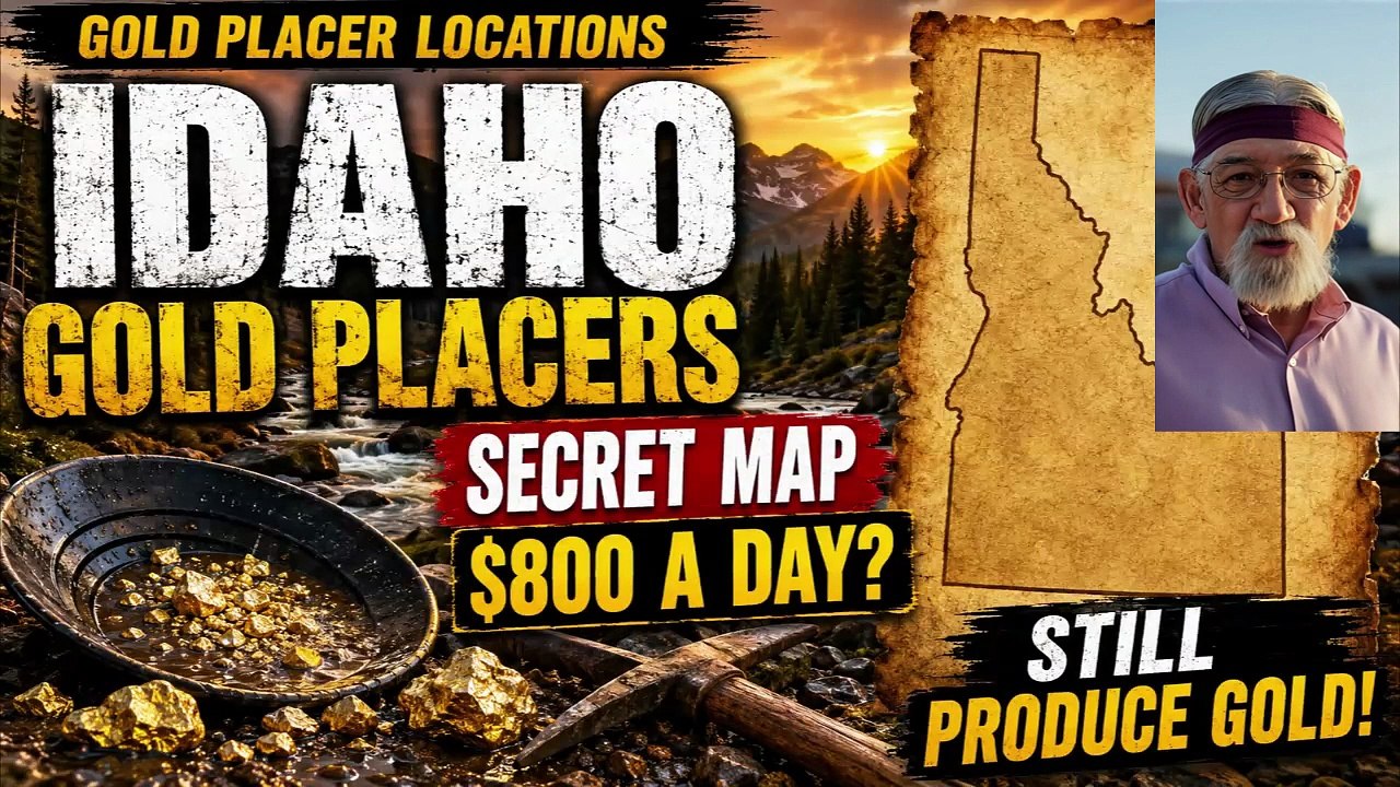 Find 800 Dollar's Worth of Gold Per Day in Idaho in Idaho Per Day in Idaho (2)