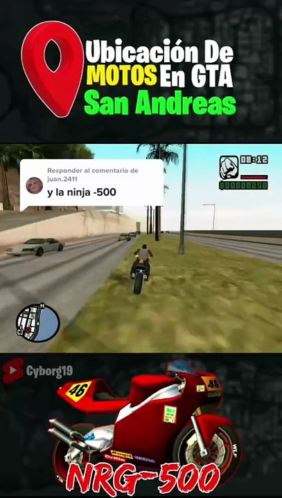 Como tener la NRG - 500 en GTA San Andreas