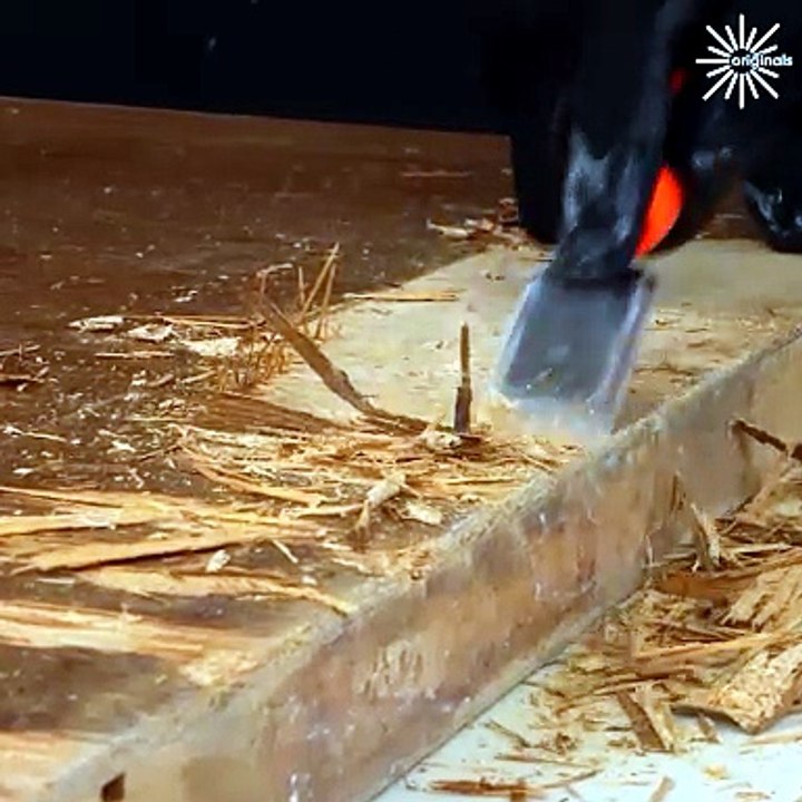 How to repair damaged door DIY!