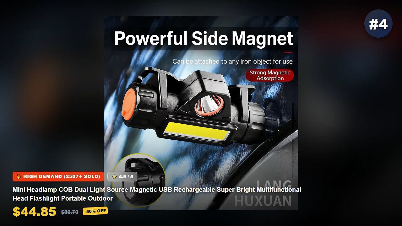 Why Everyone Is Buying Magnetic Headlamp - Moti...