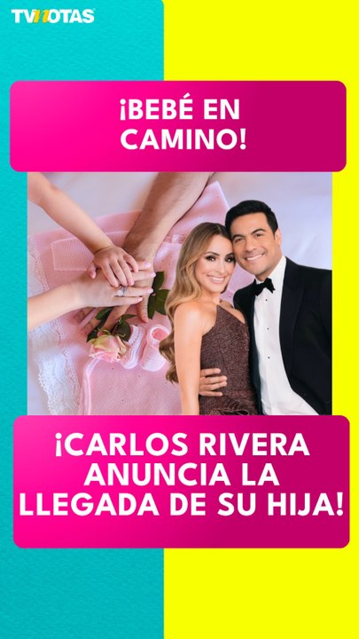 ¡Bebé en camino! Carlos Rivera y Cynthia Rodríguez anuncian que esperan una niña