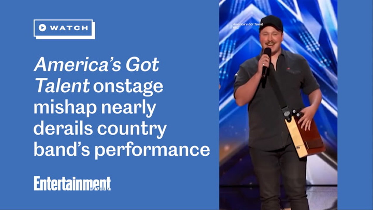 'America’s Got Talent' onstage mishap nearly derails country band’s performance