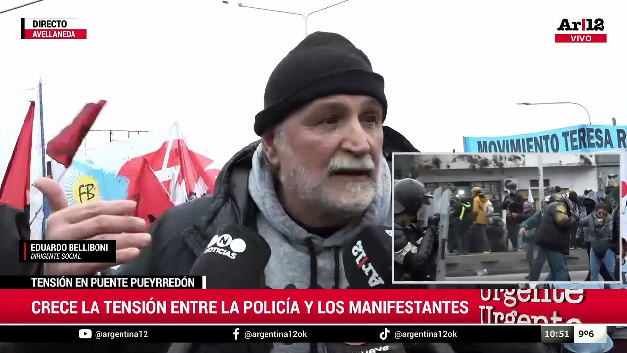 Eduardo Belliboni denunció que la Prefectura avanzó sobre los desocupados