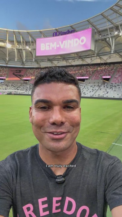 Las primeras palabras de Casemiro como jugador del Inter Miami