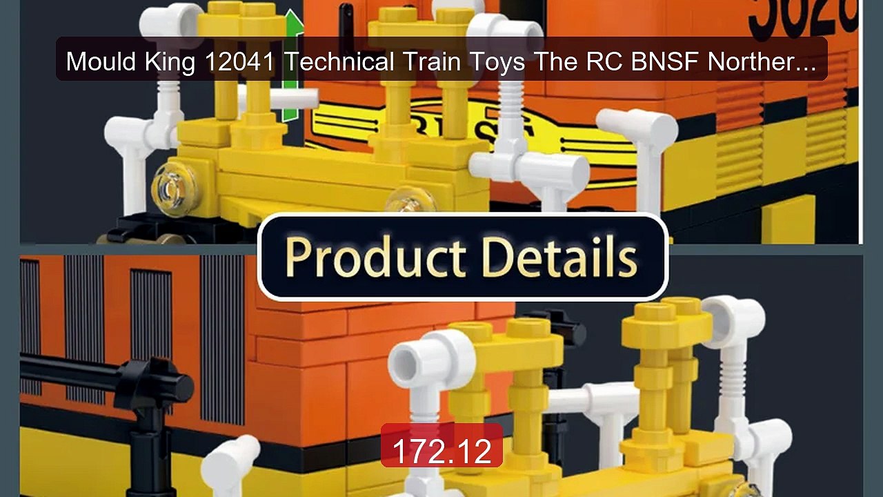 Mould King 12041 Technical Train Toys The RC BNSF Northern Loc... -- Best Buy 2026 | Great Quality!