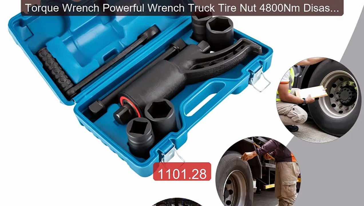 Torque Wrench Powerful Wrench Truck Tire Nut 4800Nm Disassembly 1:... -- Best Deal 2026 | Shop Now!