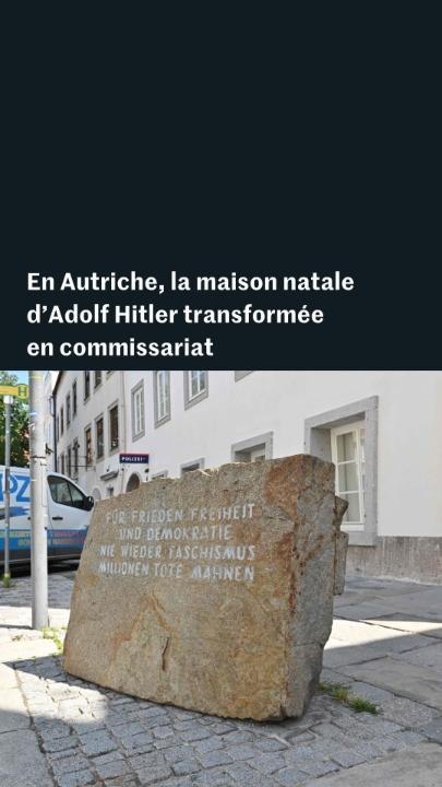 Autriche : la maison natale d’Adolf Hitler, transformée en commissariat