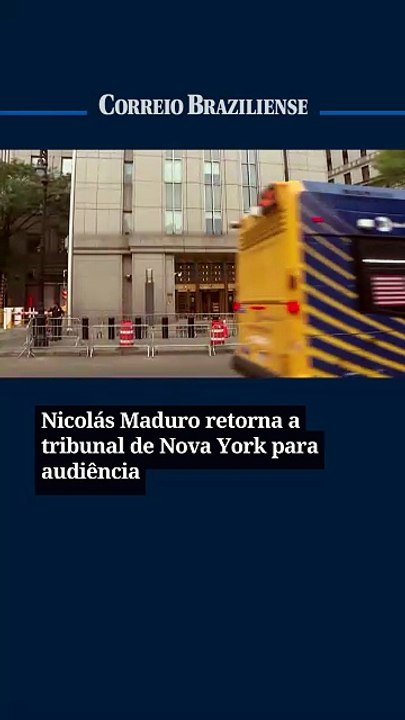 Nicolás Maduro retorna a tribunal de Nova York para audiência