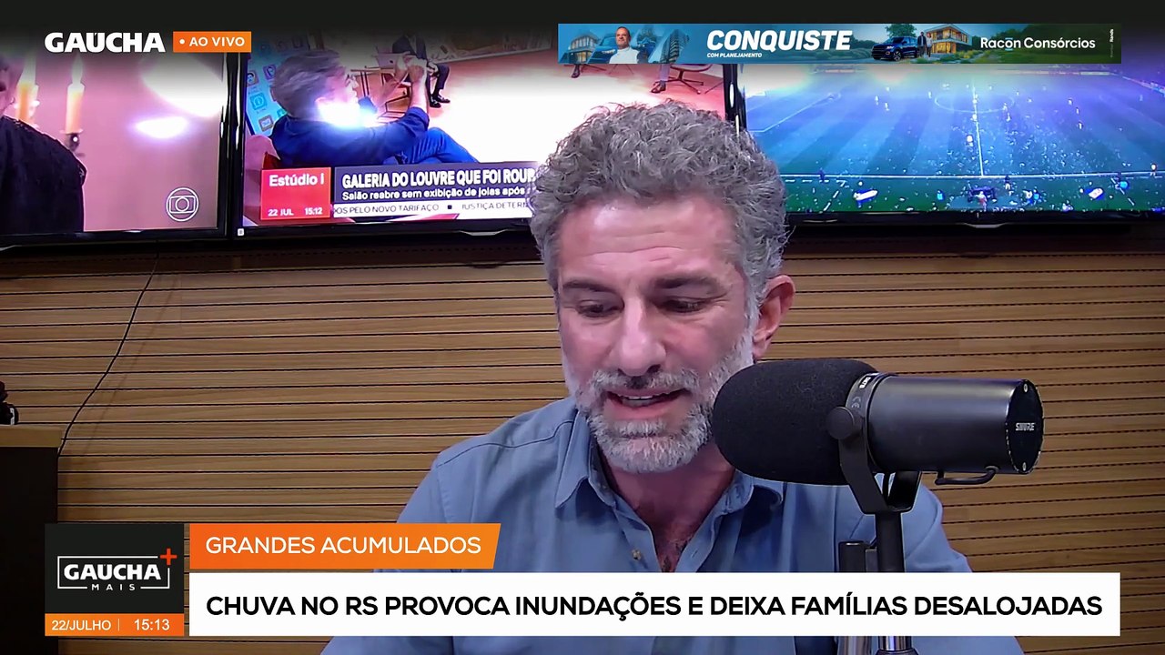 Paulo Germano comenta enchentes no RS: “Ninguém aguenta mais ser resiliente”