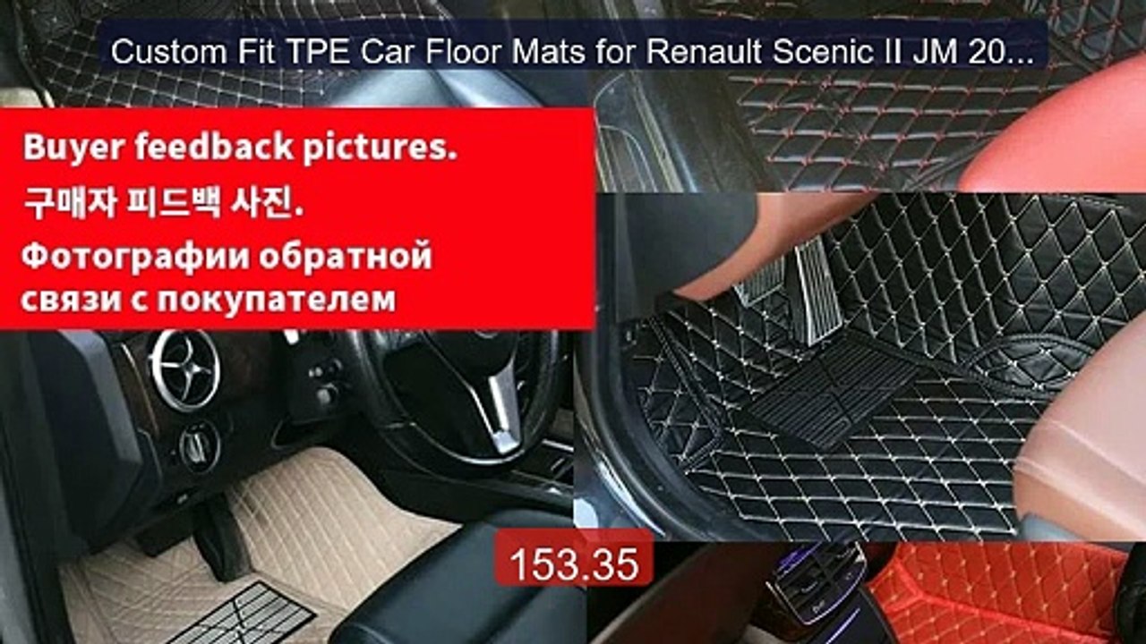 Custom Fit TPE Car Floor Mats for Renault Scenic II JM 2003-2... -- Amazing Value 2026 | Must Have!