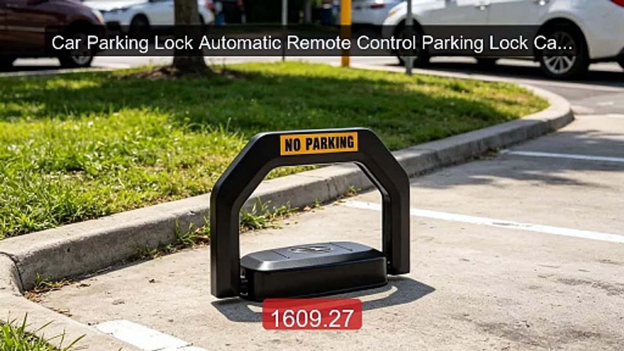 Car Parking Lock Automatic Remote Control Parki...