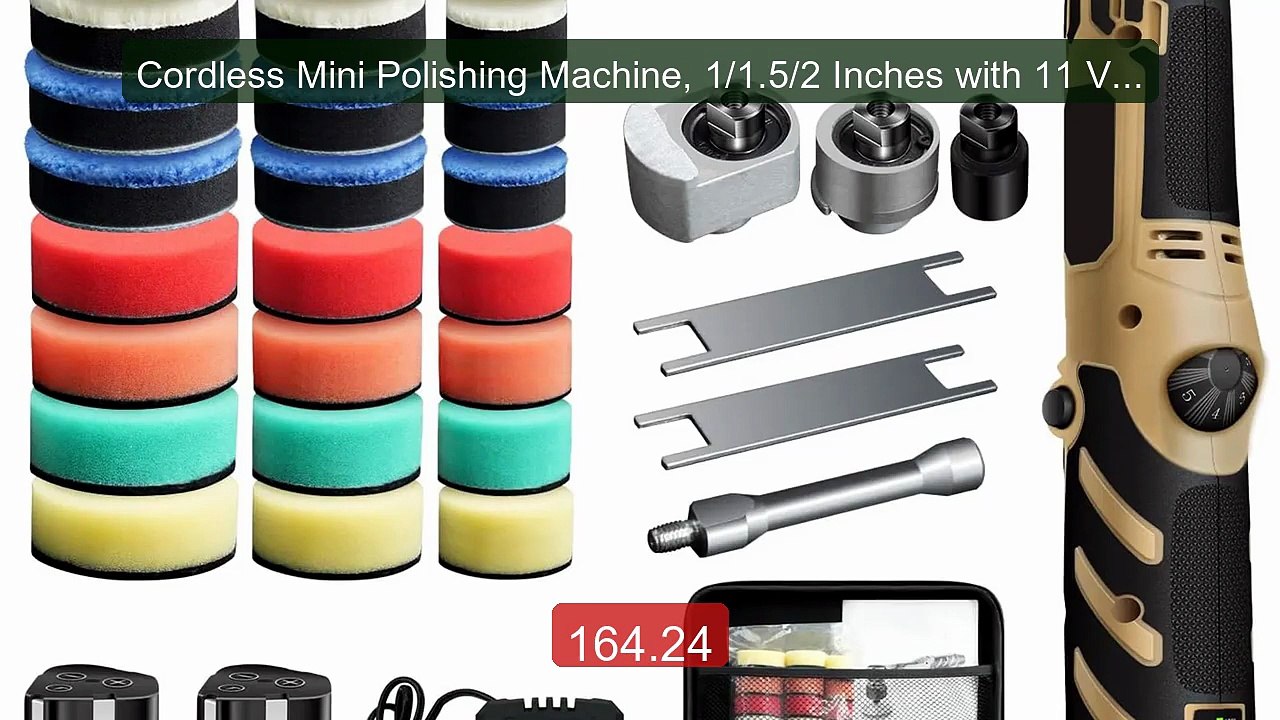 Cordless Mini Polishing Machine, 1/1.5/2 Inches with 11 Variable S... -- Best Deal 2026 | Shop Now!
