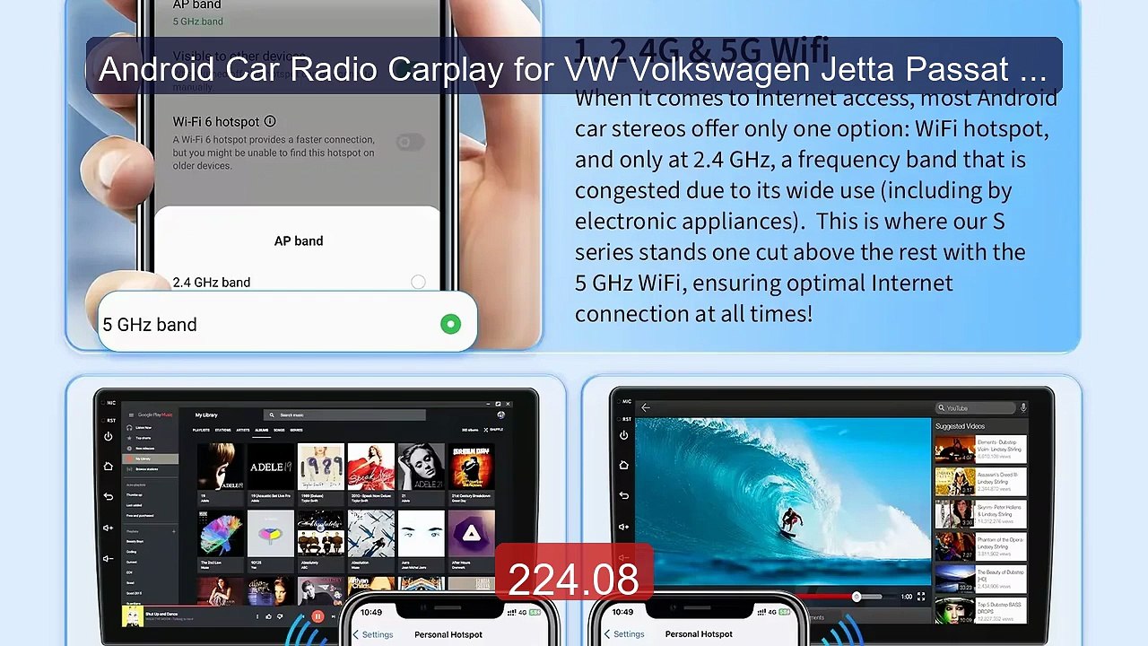 Android Car Radio Carplay for VW Volkswagen Jetta Passat Golf Polo... -- Best Deal 2026 | Shop Now!