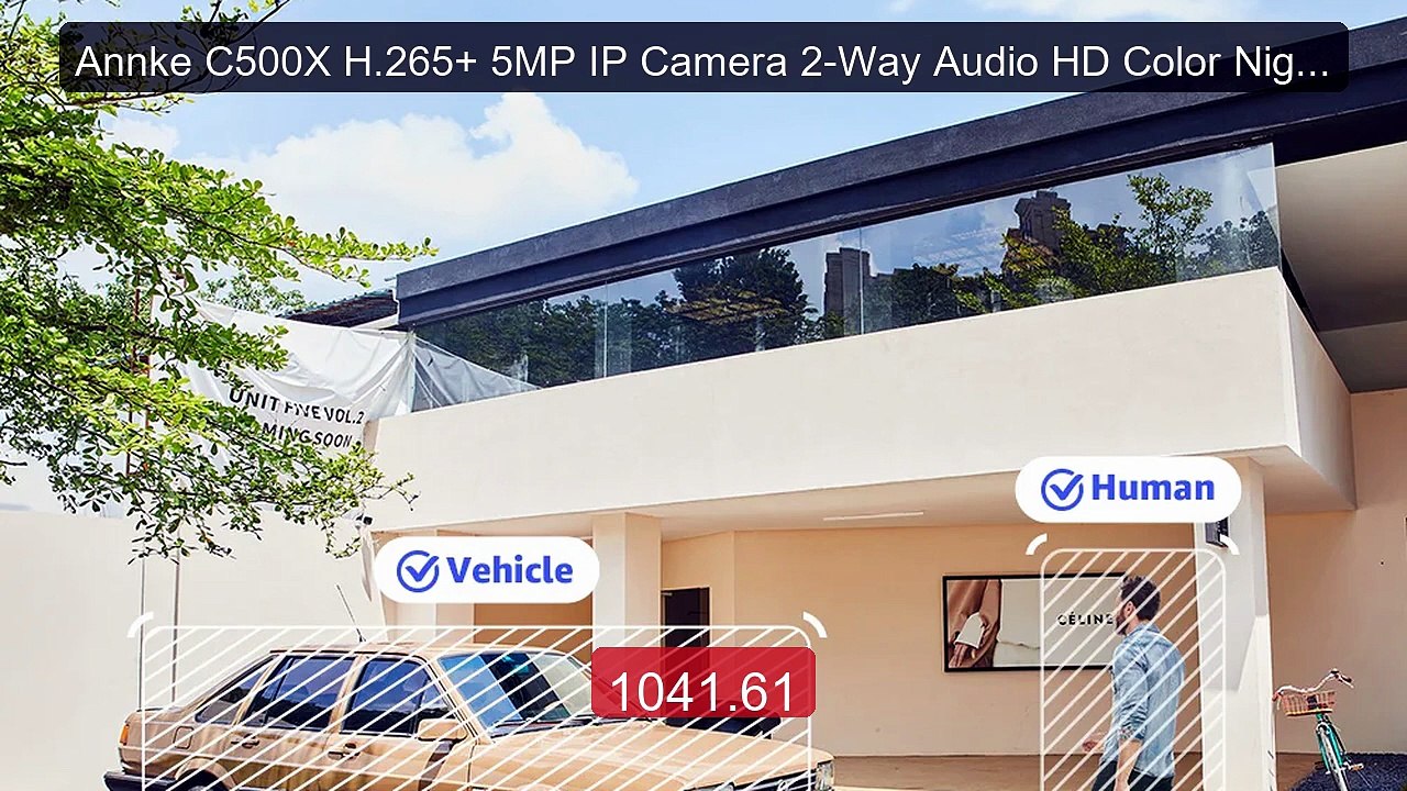 Annke C500X H.265+ 5MP IP Camera 2-Way Audio HD Color Night... -- Top Pick 2026 | Unbeatable Price!
