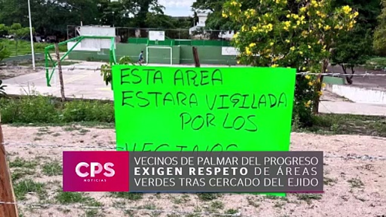Vecinos defienden áreas verdes en Palmar del Progreso | CPS Noticias Puerto Vallarta
