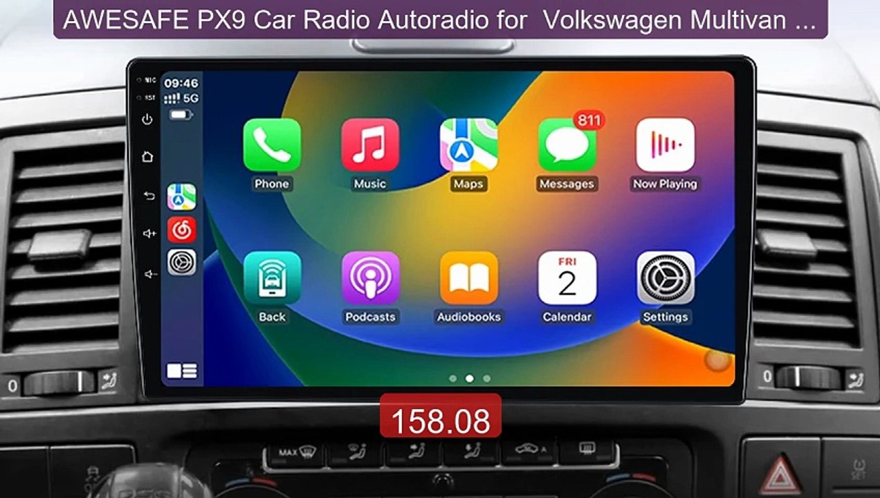 AWESAFE PX9 Car Radio Autoradio for  Volkswagen Multivan T5... -- Top Pick 2026 | Unbeatable Price!