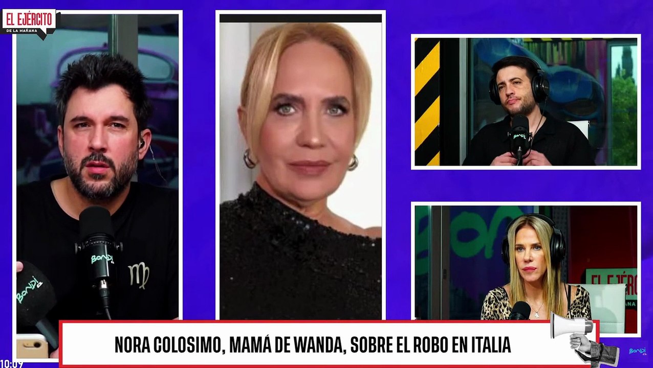 Nora Colosimo manifestó sus sospechas tras el robo que sufrieron en Italia