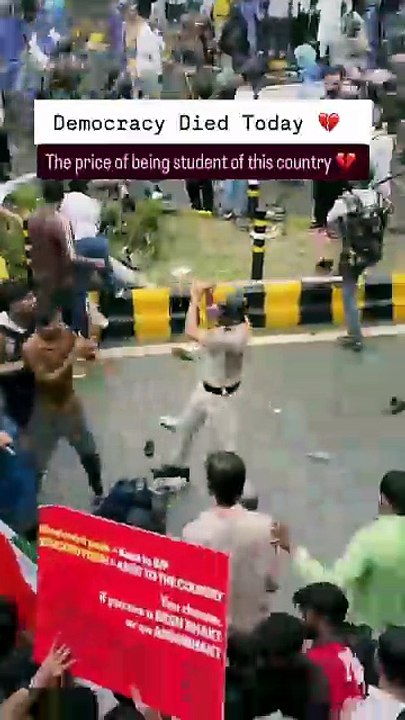 News Alert: India Current Situation Delhi Police 🚨 Student Protest