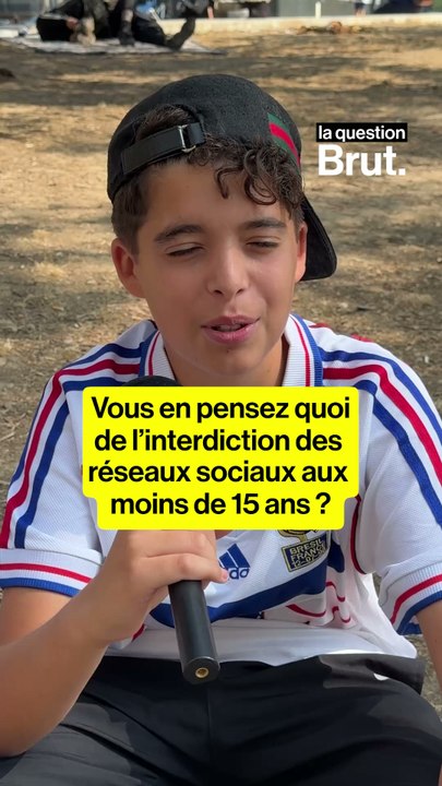 LA QUESTION BRUT. L'interdiction des réseaux sociaux aux moins de 15 ans a été votée.