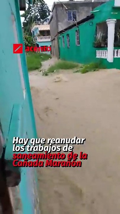 Hay que reanudar los trabajos de saneamiento de la Cañada Marañón