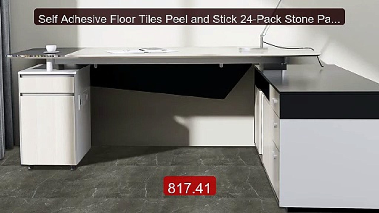 Self Adhesive Floor Tiles Peel and Stick 24-Pack Stone Pattern... -- Hot Deal 2026 | Limited Offer!