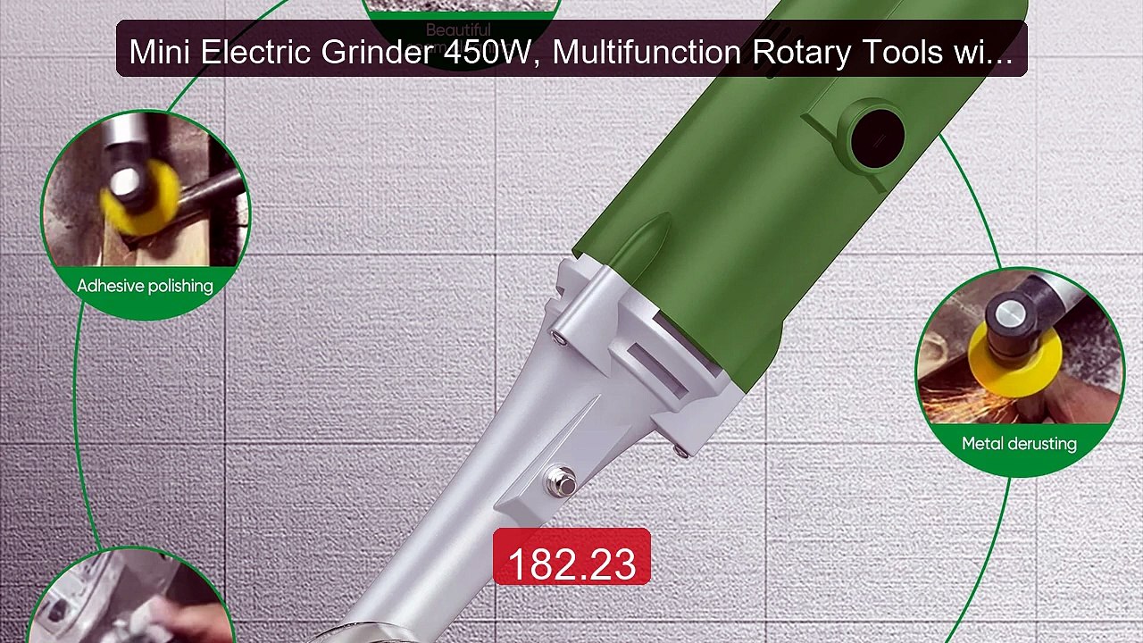 Mini Electric Grinder 450W, Multifunction Rotary Tools with 2... -- Amazing Value 2026 | Must Have!