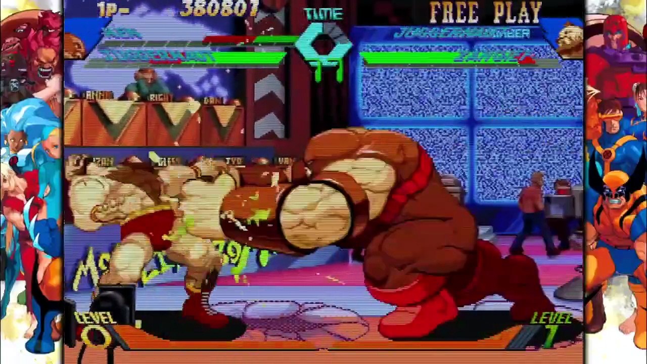 X-Men vs Street Fighter Ken Juggernaut