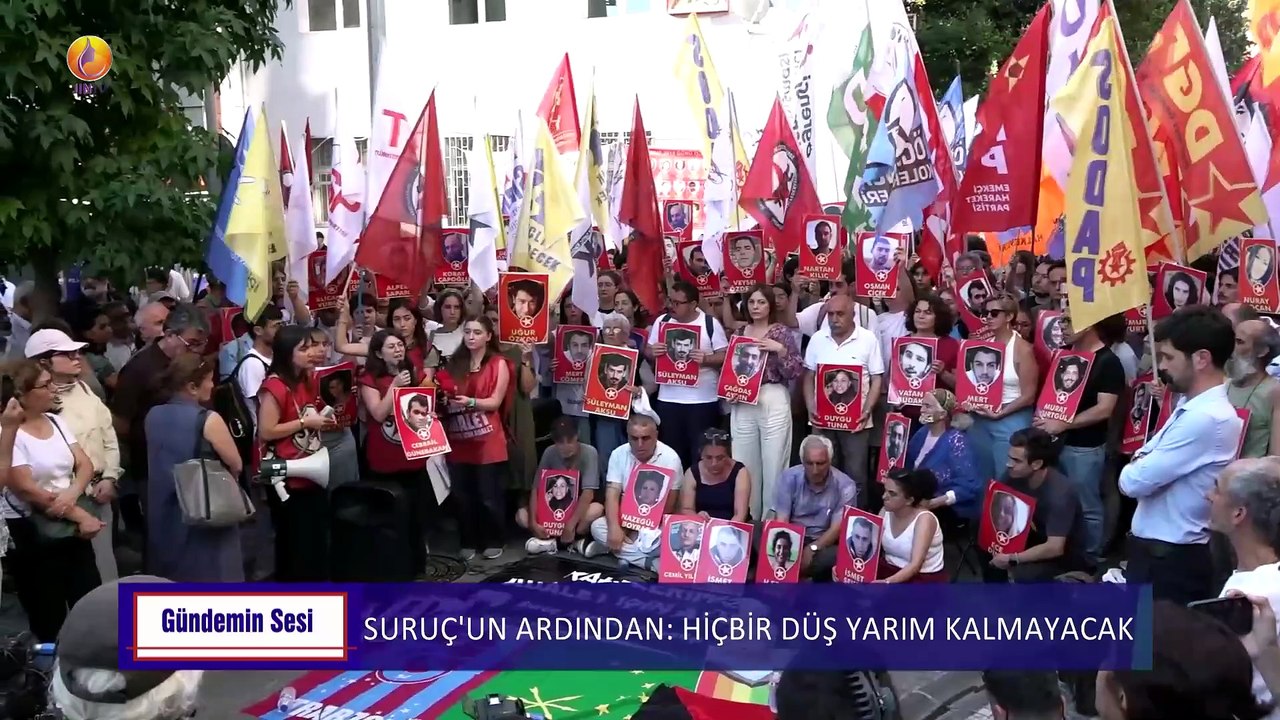 JIN TV |GÜNDEMİN SESİ-Pelin Özkaptan-Suruç'un ardından-Hiç bir düş yarım kalmayacak